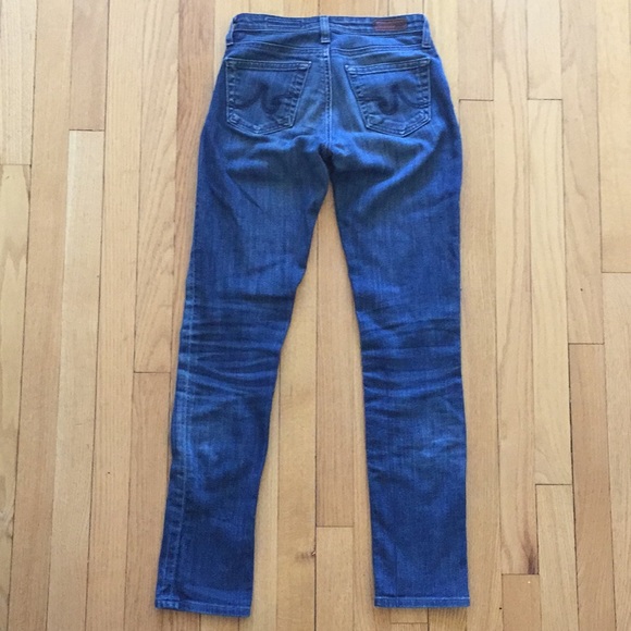 🚫 SOLD 🚫 AG 2 pairs straight jeans size 24 EUC - Picture 6 of 8
